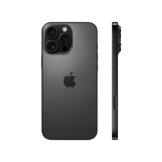 iPhone 16 Pro Max Titanio Nero 512 GB - Potenza Pro e Design Raffinato