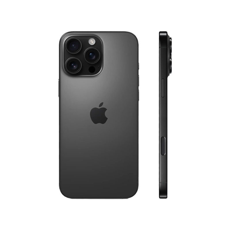 iPhone 16 Pro Max Titanio Nero 256 GB - Potenza Pro e Design Raffinato