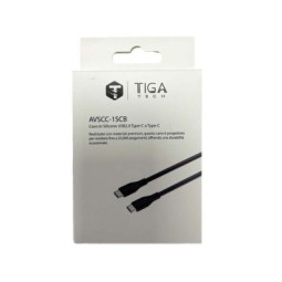 Tiga Tech AVSCC - 1SCB: Cavo in Silicone USB2.0 Type-C a Type-C – Affi